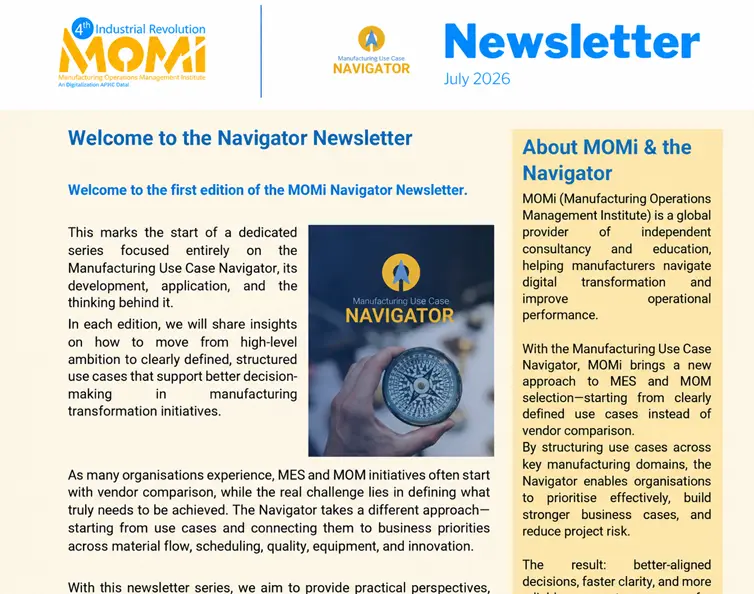 MOMi Navigator Newsletter Image